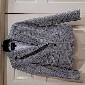 Banana Republic Gray Thick Blazer